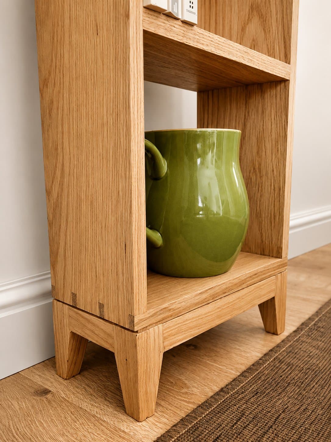 Curso Nivel 1.5 — Estantería de Roble Macizo en Made de Madera